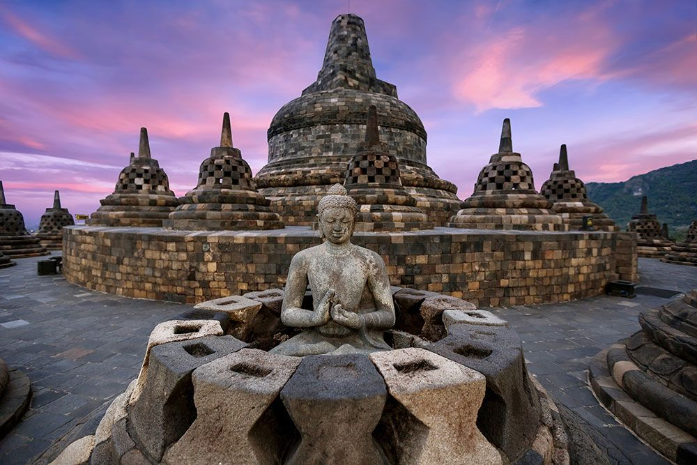 Keindahan Candi Borobudur kemegahan arsitektur masa lampau